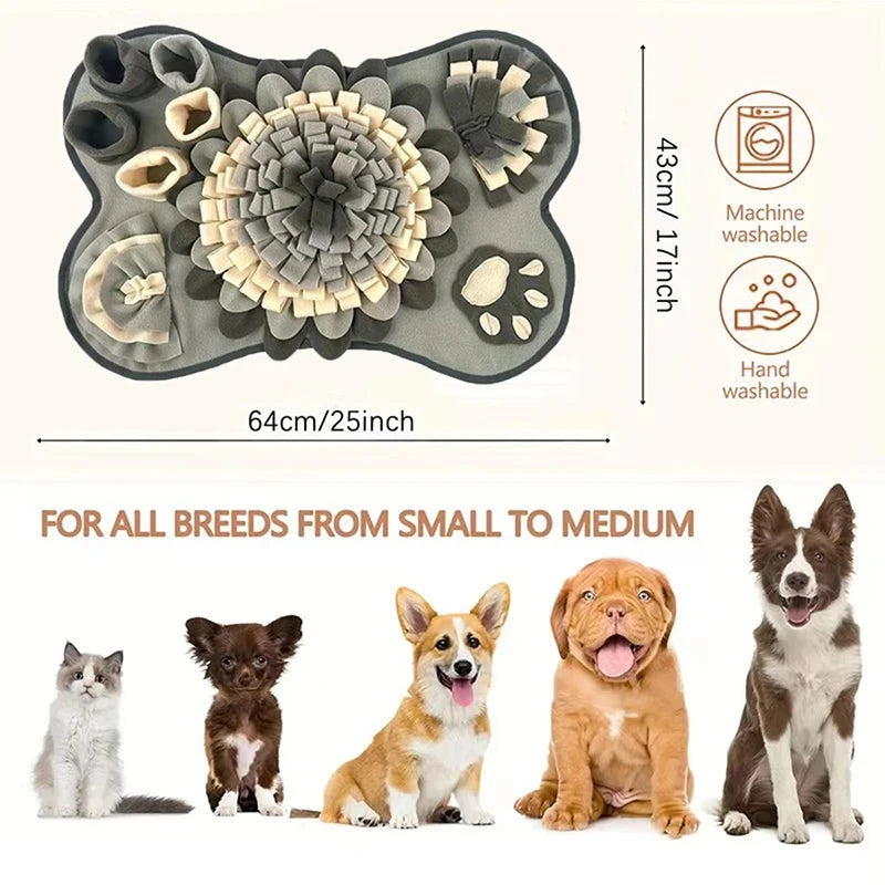 Interactive Slow Feeding Snuffle Mat